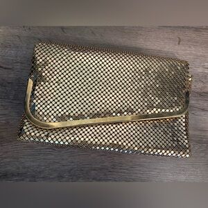Bueno Gold Evening Clutch